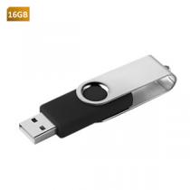 MEMORIAS PROMOCIONALES USB GIRATORIA CLASICA 16 GB