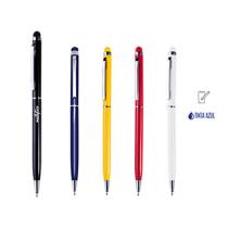 BOLIGRAFOS TOUCH PROMOCIONALES ODDRA DE TINTA AZUL