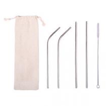 KIT DE POPOTES PROMOCIONALES METALICOS CLEAN