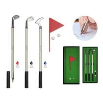 SET BOLIGRAFOS PROMOCIONALES PALOS DE GOLF 