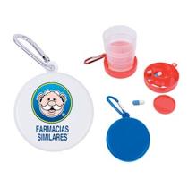 VASO PLEGABLES PROMOCIONALES PILDORA