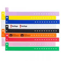 10 PZAS DE BRAZALETE PROMOCIONAL PLASTIFICADO MATE (SET DE 10 PZAS)