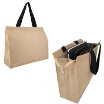 BOLSAS PROMOCIONALES ZIPPER DE YUTE