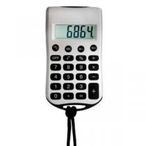 CALCULADORAS PROMOCIONALES DE BOLSILLO CON CORDON TEXAS