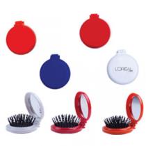 ESPEJOS PROMOCIONALES CON CEPILLO PLEGABLE BELLA