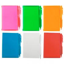 BLOCK DE NOTAS PROMOCIONAL CON BOLIGRAFO