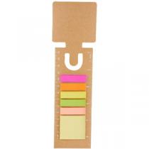 SEPARADOR PROMOCIONAL CON POST IT KIKORO ECOLOGICO