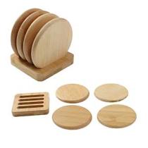 SET DE PORTAVASOS CIRCULARES PROMOCIONALES PORSO