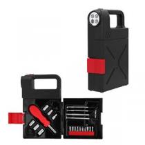 SET DE HERRAMIENTAS PROMOCIONALES LUZ LED BUZ