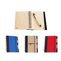 LIBRETA PROMOCIONAL ECOLOGICA DE ESPIRAL ISIS