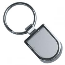 LLAVEROS PROMOCIONALES SEMIOVALADO METALICO