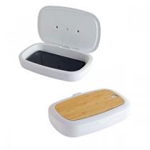 CAJA CON LUZ UV SANITIZADORA PARA CELULAR