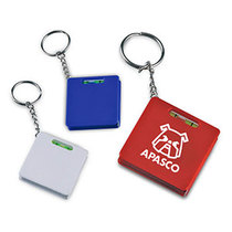 LLAVEROS PROMOCIONALES CON FLEXOMETRO Y NIVEL