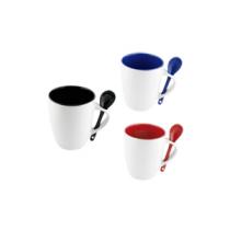 TAZA PROMOCIONAL MOFFY CON CUCHARA  11 oz