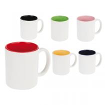 TARRO PROMOCIONAL GENOVA LISO BICOLOR 11 oz